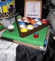 POOL GROOMS CAKE